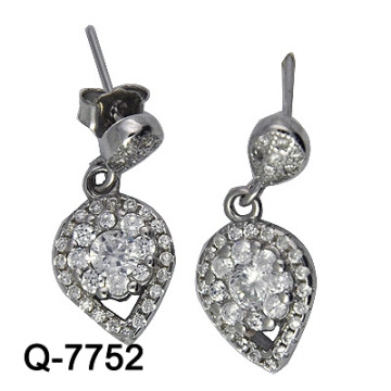 Nueva joyería de plata de la manera de los pendientes de la manera del diseño 925 (Q-7752. JPG.)